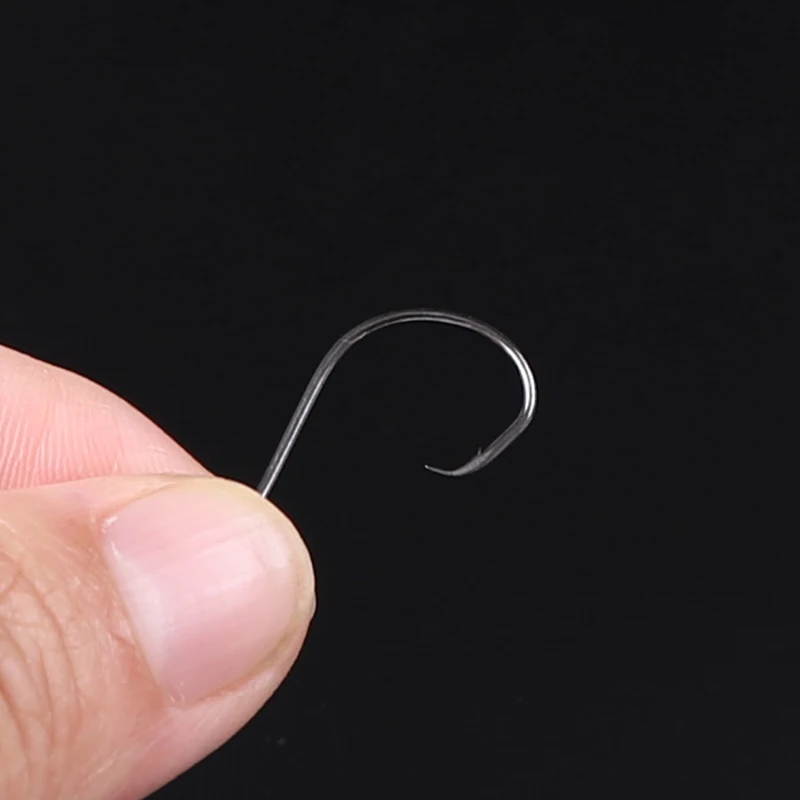 MOBIOS 4# Stock Fishing Hook High Quality Down Eyes Circle Single Fishing Hook 7228BP