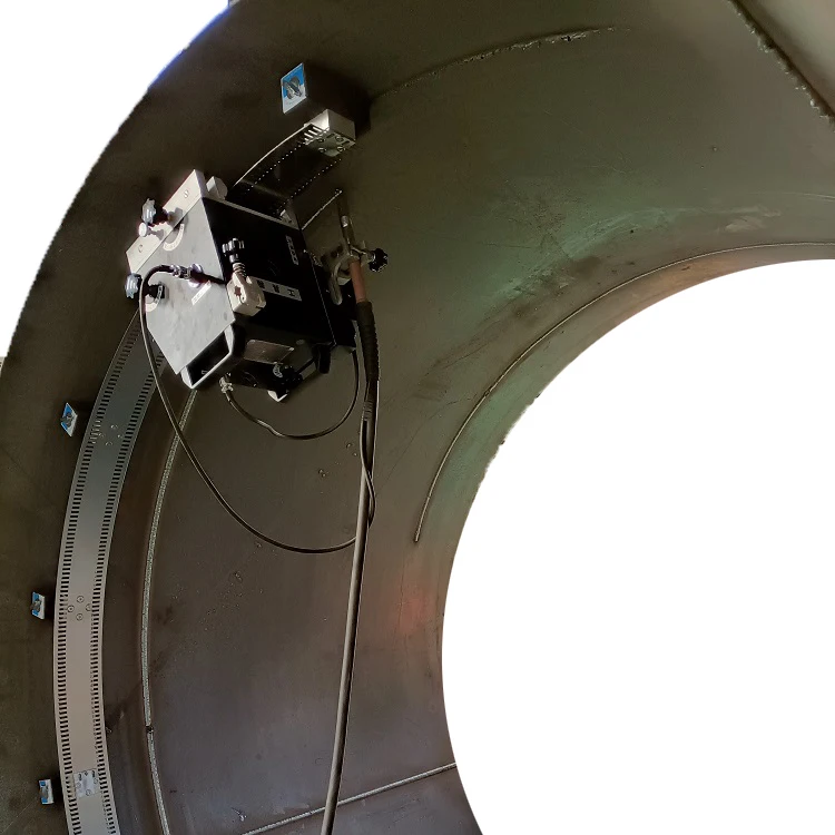 Magnetic Track Guided Pipe Tube Welding Carriage