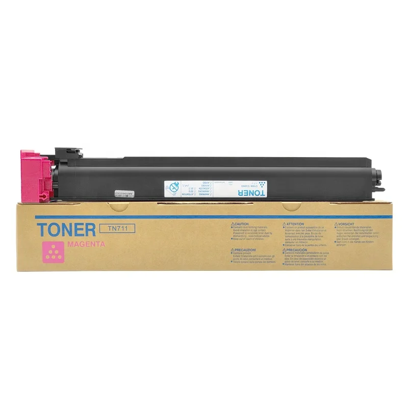 Konica Minolta BHC C 452 552 652 654 754 659 759 TN711 TN613 Ceramic Toner Cartridge Powder A3VU130 A3VU130 A3VU130/430 Zhuhai