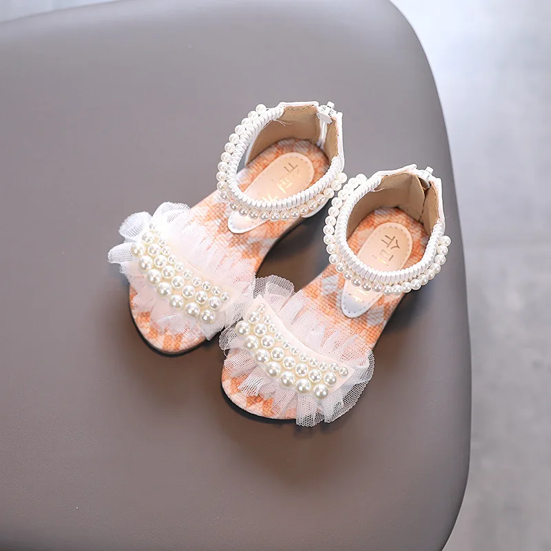 Baby princess girl shoes soft bottom non-slip toddler shoes baby moccasins