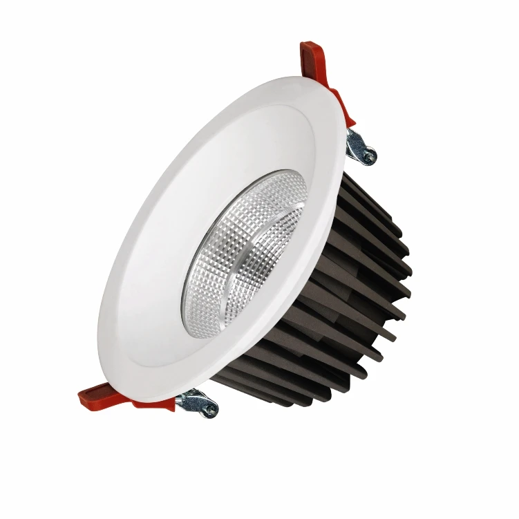 Airport Railway station Restroom embedded led spotlight ceiling 7W 12W 20W 30W 50W low power consumption cob downlight fittings