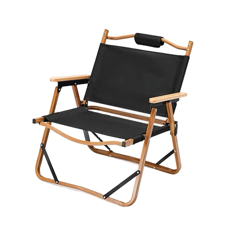 Outdoor Picnic Fold Chair Aluminum Frame Lightweight Camping Stool