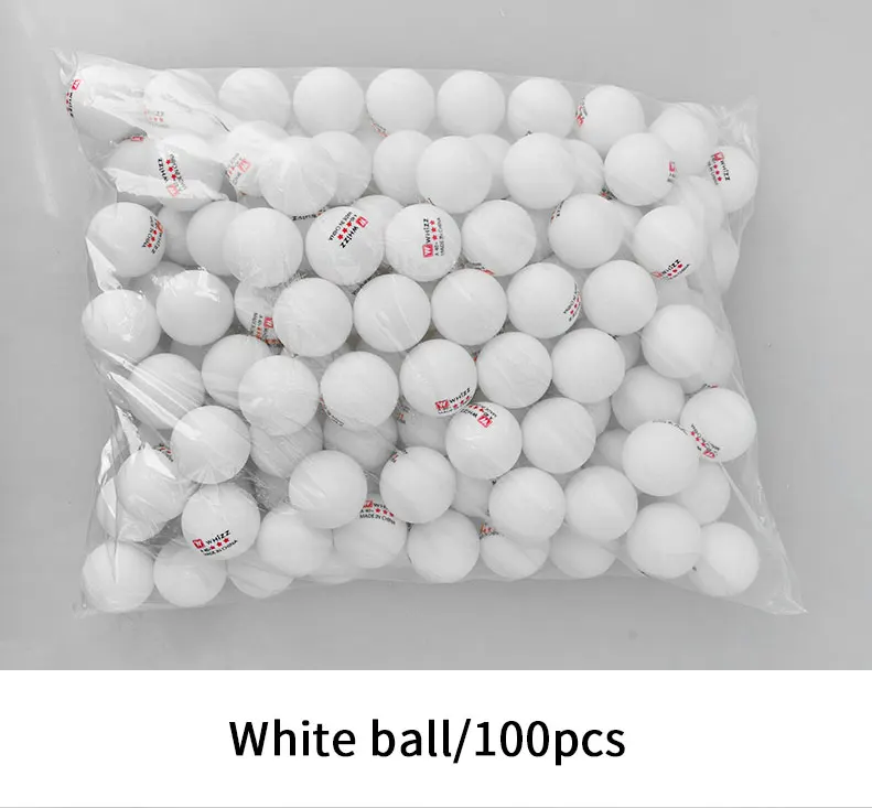 WHIZZ pingpong balls Ready to ship fast dispatch  ABS  40mm seamless custom training table tennis ball