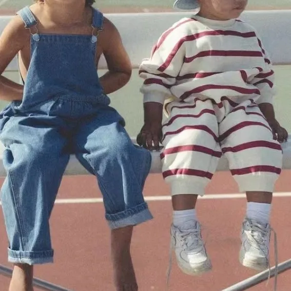 Striped Long Sleeve Baby Romper Winter Lounge Suit Branded Baby Girl Clothes Newborn Knitted Romper