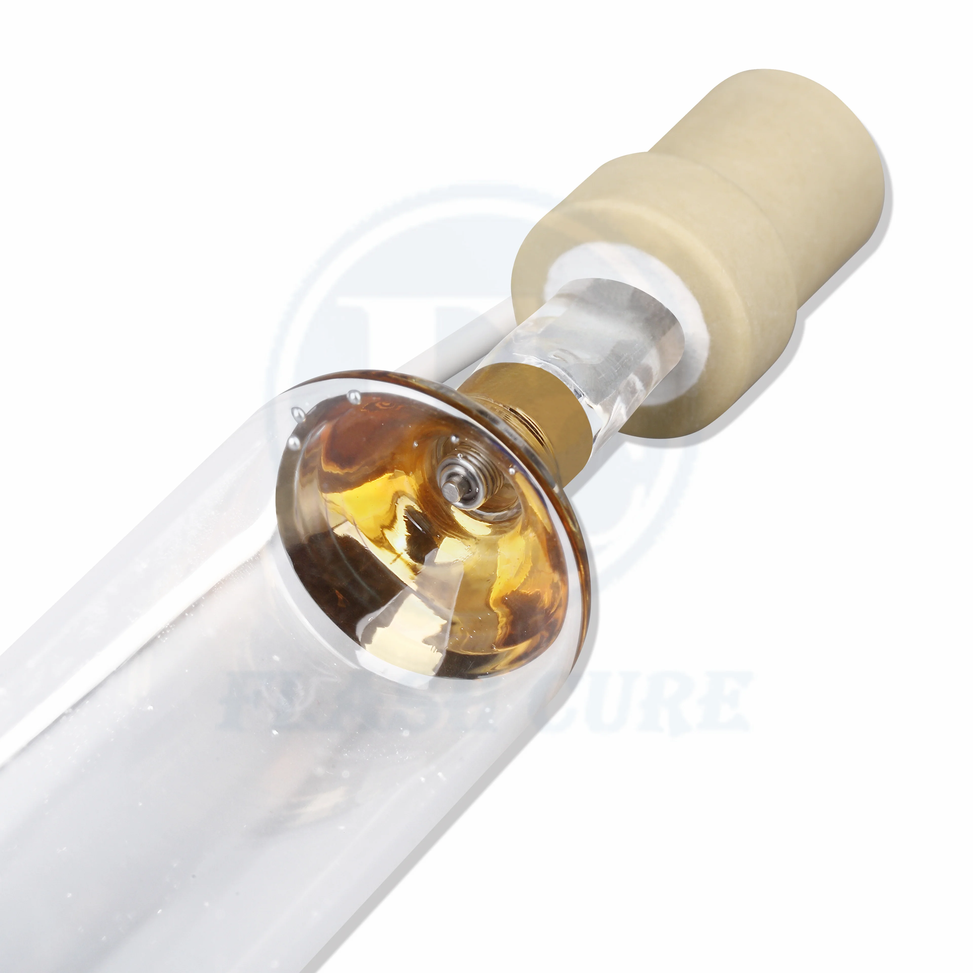 Quartz glass tube uv curing lamp