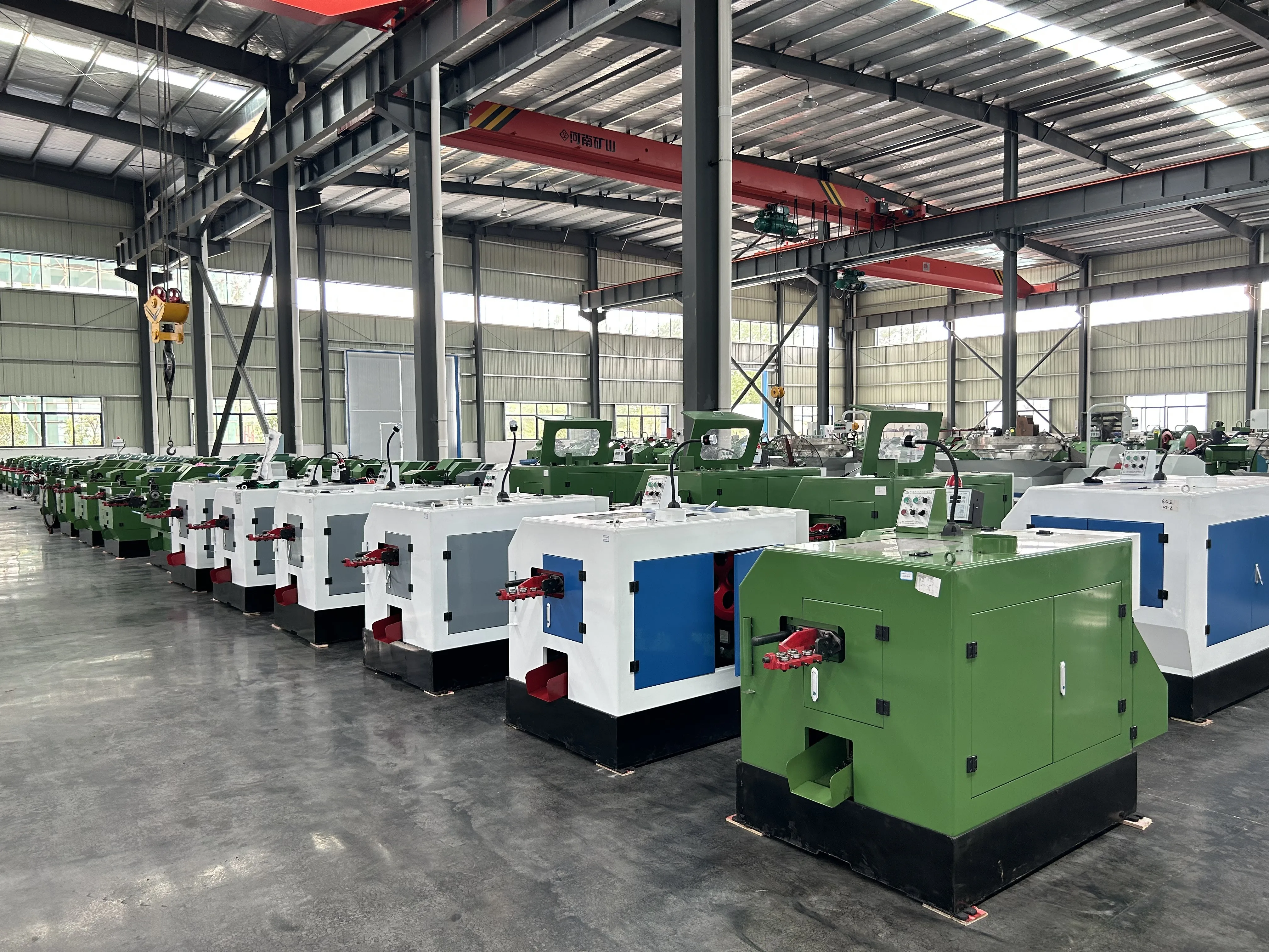 Automatic supply one die two blow cold heading machine for screw production nail making machine