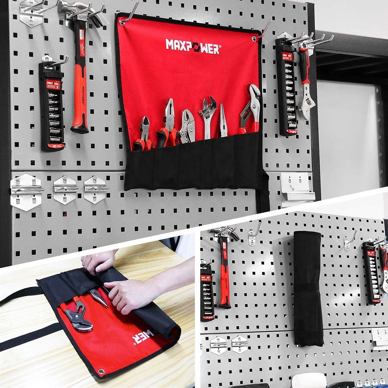 Maxpower household repair hand tools kit 6pcs water pump wrench pliers tool set