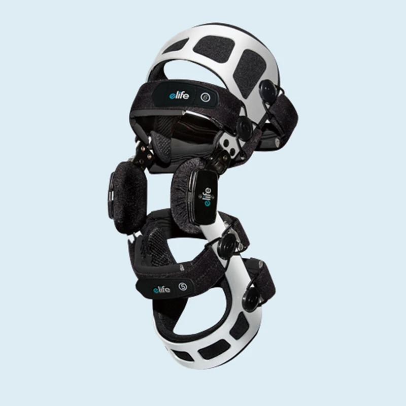 E-Life E-KN040 Регулируемый коленного сустава стабилизации для больных остеоартритом polycentric шарнир oa Поддержка бандажа Колено Иммобилайзер