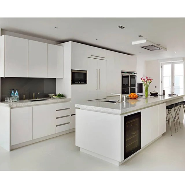 VAPSINT customized 3D high quality wholesale pvc design modern kitchen cabinet
