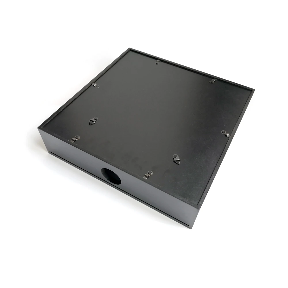 Eco friendly Natural Customized Black MDF Cork Keeper Cork Holder Shadow Box Wine Box