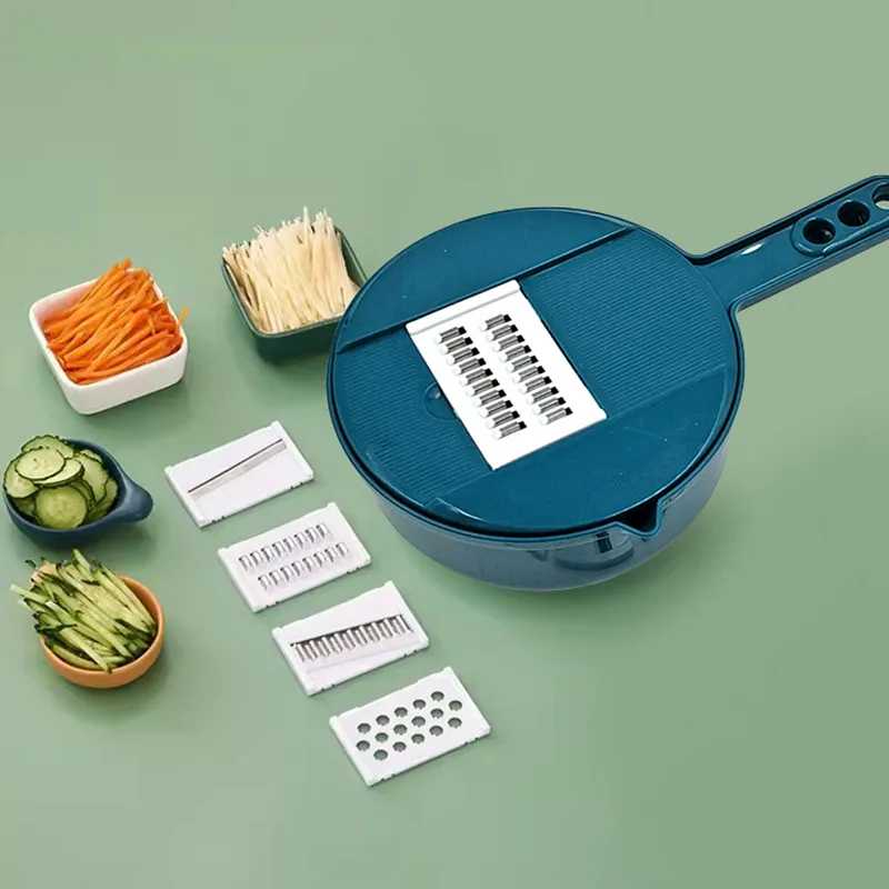 Multi-Functional Household Vegetable Cutter Potato Manual Shredding Slicer Kitchen Carrot Rubbing Shaver Shredder