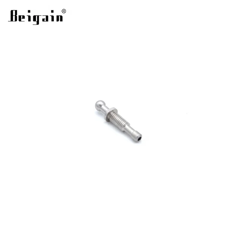 Precision Hardware Brass Fittings/Stainless Steel Threaded Pin/ CNC Knurling Lathe Processing Desktop