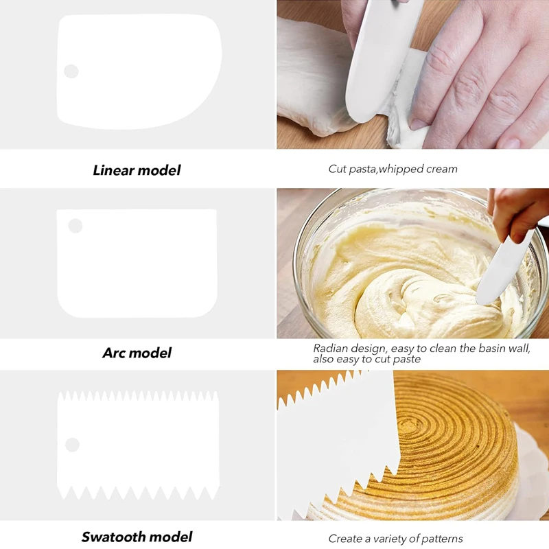 45pcs/Set Complete Pastry Kit Fondant Spatula Smoother Confectionery Tools Cake Decorating Supplies