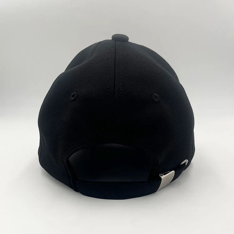 Eco-friendly Fabric Customized Leather badge logo  Custom Rubber Patch Metal Adjustable Leather Strap Custom Suede Winter Hat