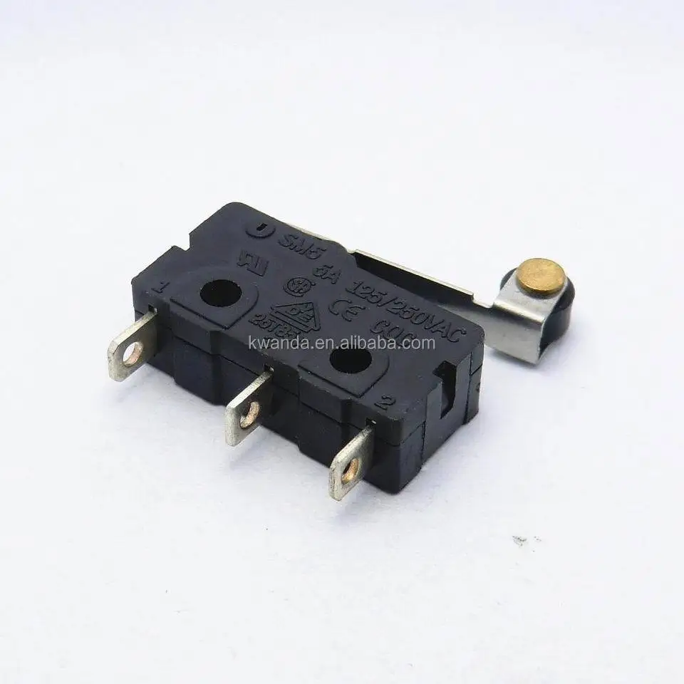 3 Terminal 3a 125vac Wholesale Straight Handle Three Feet Limit Rast 2.5 Micro Switch With Lever