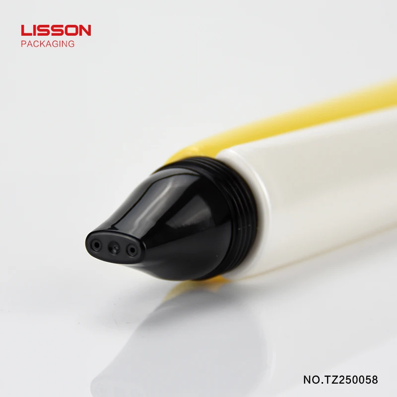 Изготовленные на заказ Пустые пластиковые тубы для крема для рук с двойной камерой 100 мл