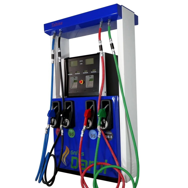 Cheap mobile double nozzle electronic fuel dispenser station mini petrol pump fuel dispenser