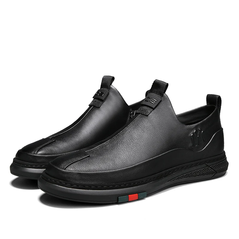 2022 New High-quality Motorcycle Leather Casual Winter Ankle Chelsea Martins Men Martin Boots Shoes