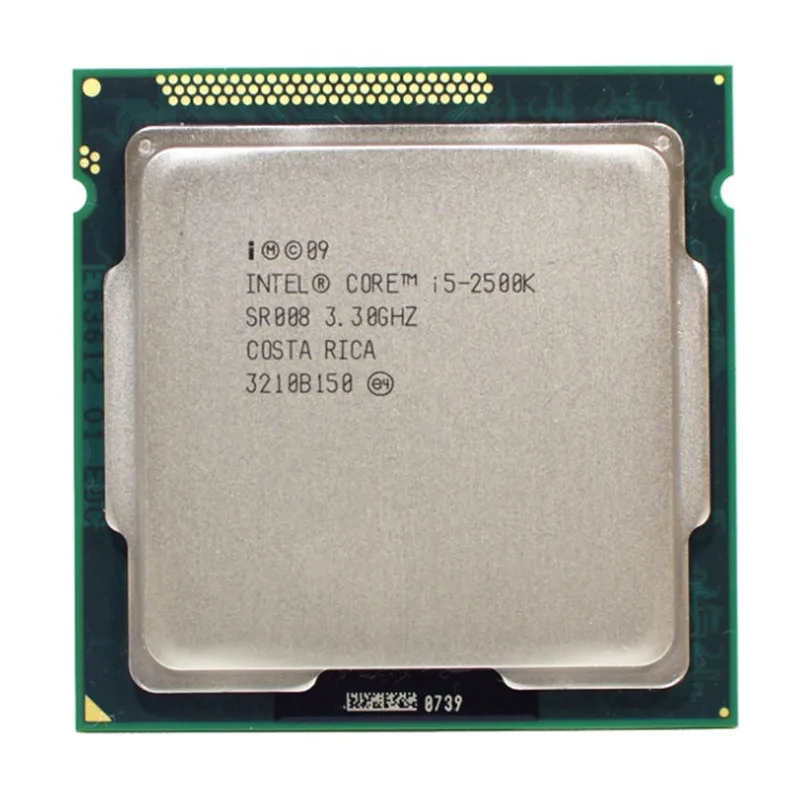
Hot sale Core i5- 2500K 3.5GHz desktop lntel CPU processor LGA1155 