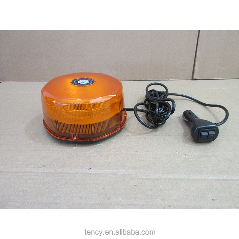 48pcs SMD DC12-24V R10 car warning beacon with magnet E-MARK warning light