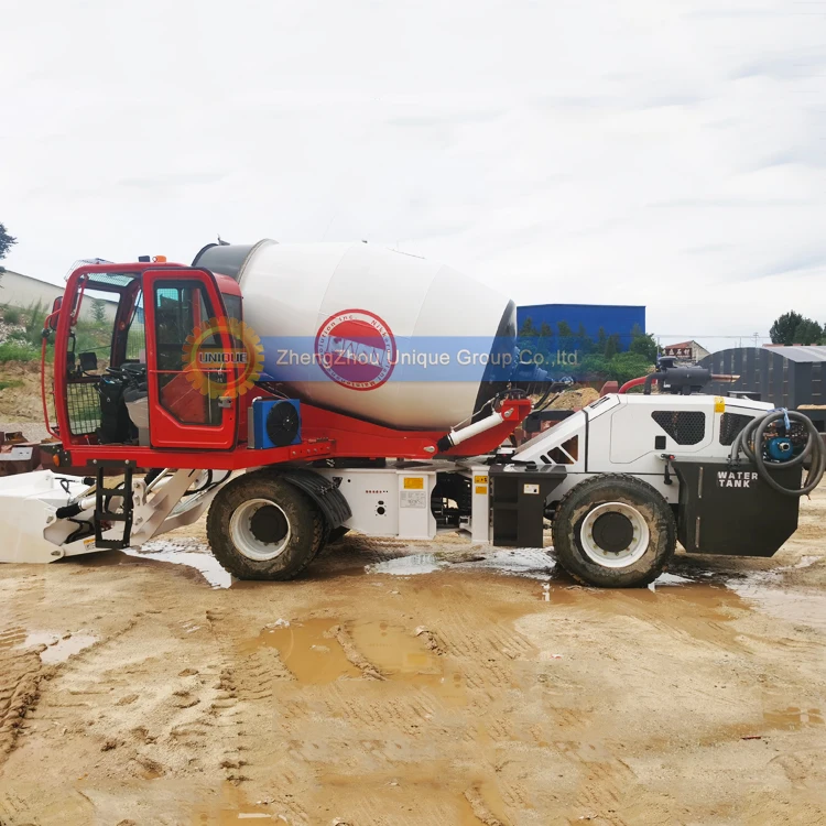 Chinese Manufacturer 4CBM Self Load Concrete Mixer Machine Best Price