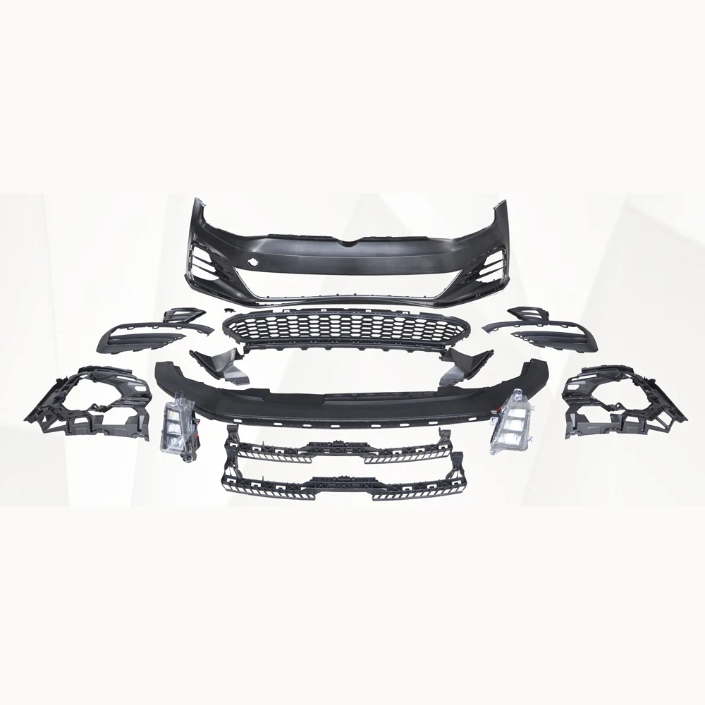 Auto performance parts Tuning Car Bumpers For Volkswagen Golf 7 facelift 7.5 GTI 2014 2015 2016 2017