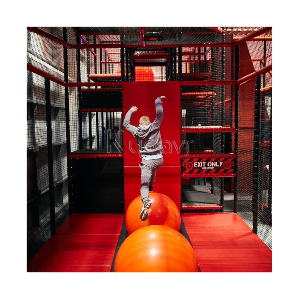 Custom indoor active amusement sport park interactive physically challenging activate games operation escape