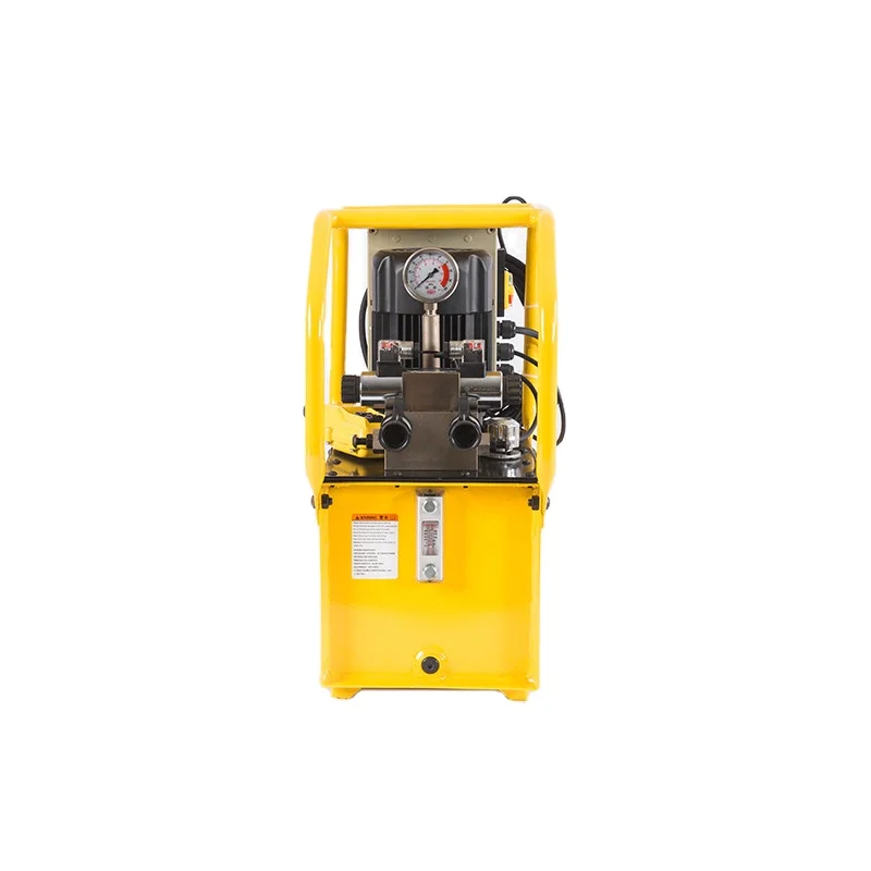 Electric 700 bar hydraulic pump for cylinders synchronous lifting