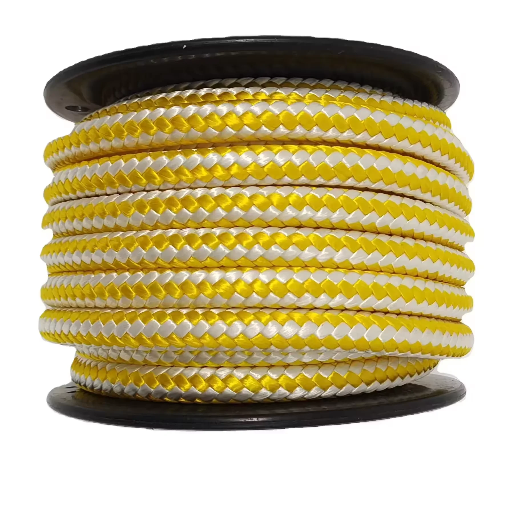 Hot Sale Double Braided Sailing Reflective Mooring Rope Boat 12mm 10mm 8mm High Strength Fiber