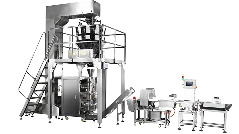 Automatic Form Fill Seal Food Granule Noodle Meat Vacuum Packing Machine