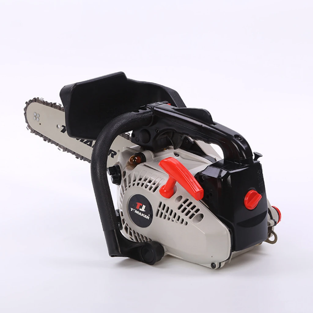 yingtong 25cc 12 inch gasoline saw0.9kw high-power 2-stroke engine oil household Wireless small portable saw Single handed saw