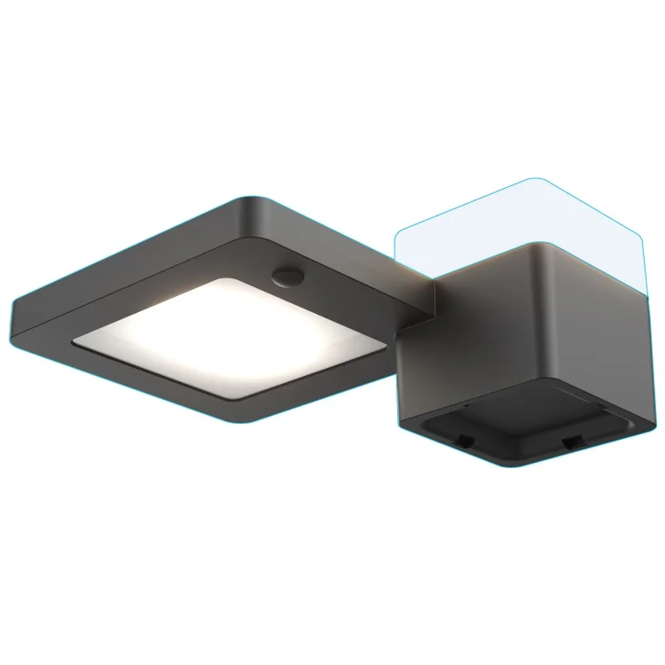 Amazon Hot Sale High Quality Solar Wall Lights ip67 Exterior Landscape Garden Gate luces solares Waterproof LED Solar Lamp