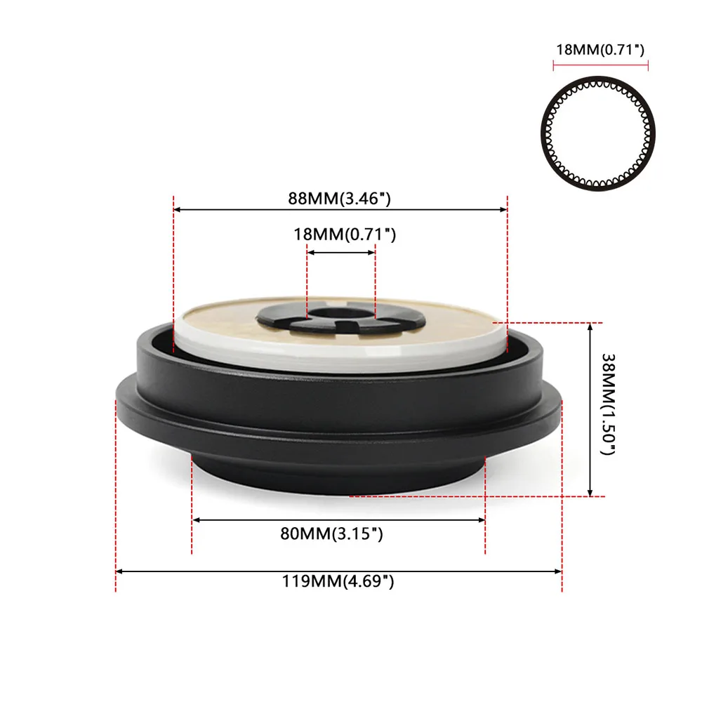 121H for Toyota Celica Land Cruiser Supra Lexus Racing Steering Wheel Base Connection Adapter 6 Hole Hub Steering Wheel boss Kit