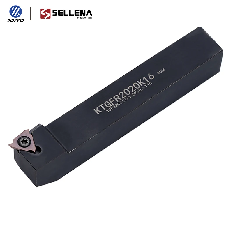 KTGFR KTGFL 1616H16 2020K16 External Grooving Tool Holder KTGFR2020K16 Carbide Turning Lathe Cutter Boring Bar for TGF32R insert