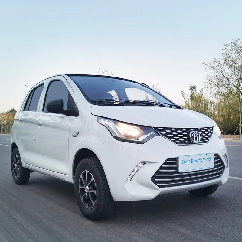  New Right steering electric car cheap adult hybrid solar 300 km endurance top speed 70 km/h made in China