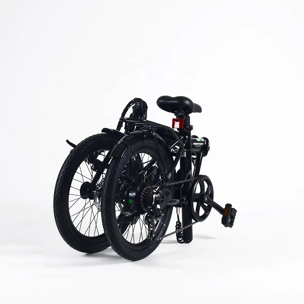 With Kenda Tire Hottech Ancheer Folding Electric Bicycle Bike 2020 China Folding Pedal Lithium Battery 250W 36V 31 - 60 Km HM20