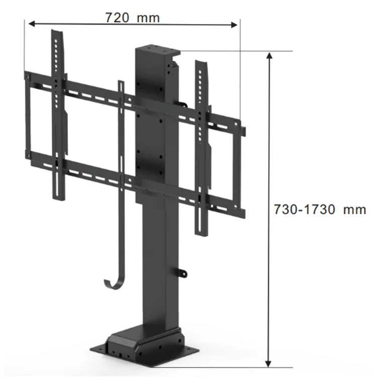 Motorized Height Adjustable Automatic Office  TV Lift with Electric Control Lifting System