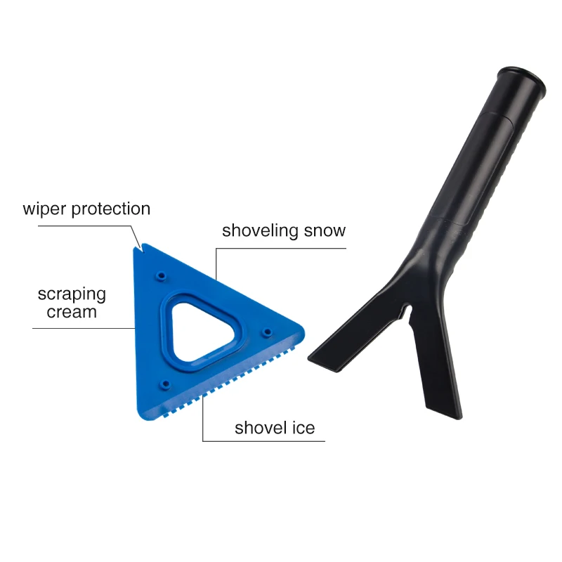 New arrival hot sell car cleaning ice scraper snow broom removal detachable snow brush for car