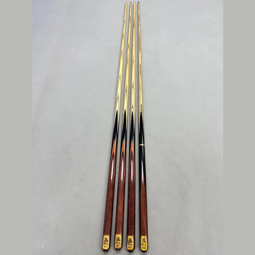OMIN mystery billiard cue 10mm small head snooker black eight cue Chinese ash wood handmade billiard cue