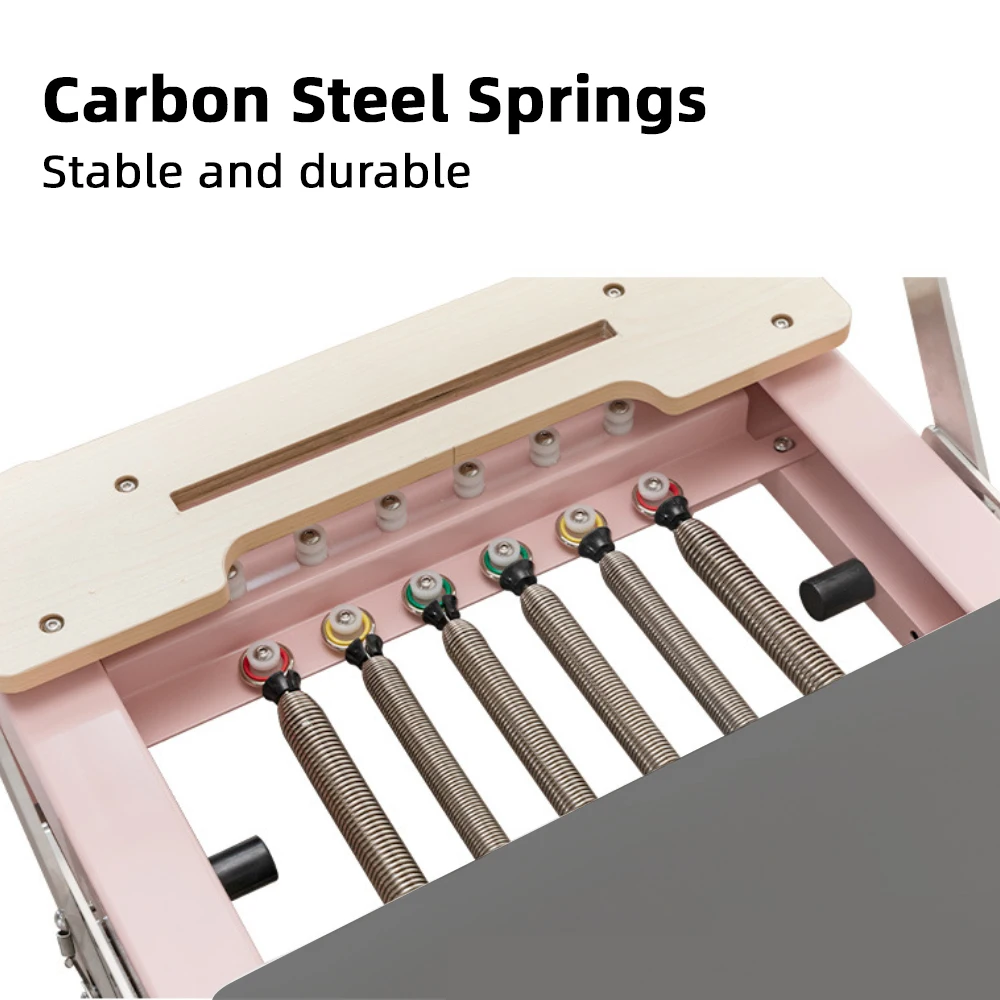 Custom New Product Portable Aluminum Pilates Machines Equipment Reformer Bed Folding Machines Foldable Light Cheap Commercial