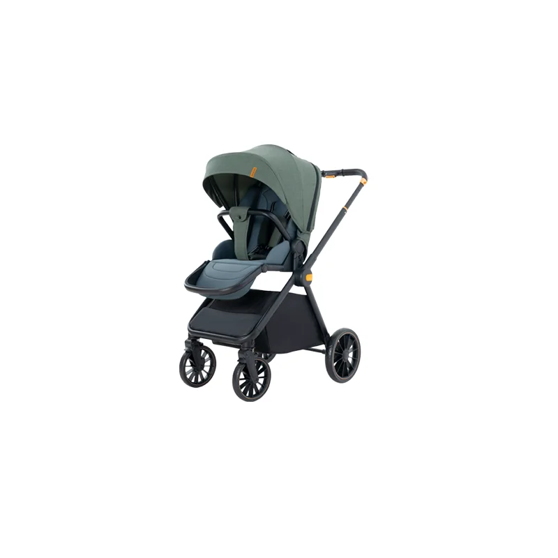 Compact luxury baby pram carriage multi-functional portable travel baby stroller accessories 3 in 1 baby stroller with car seat