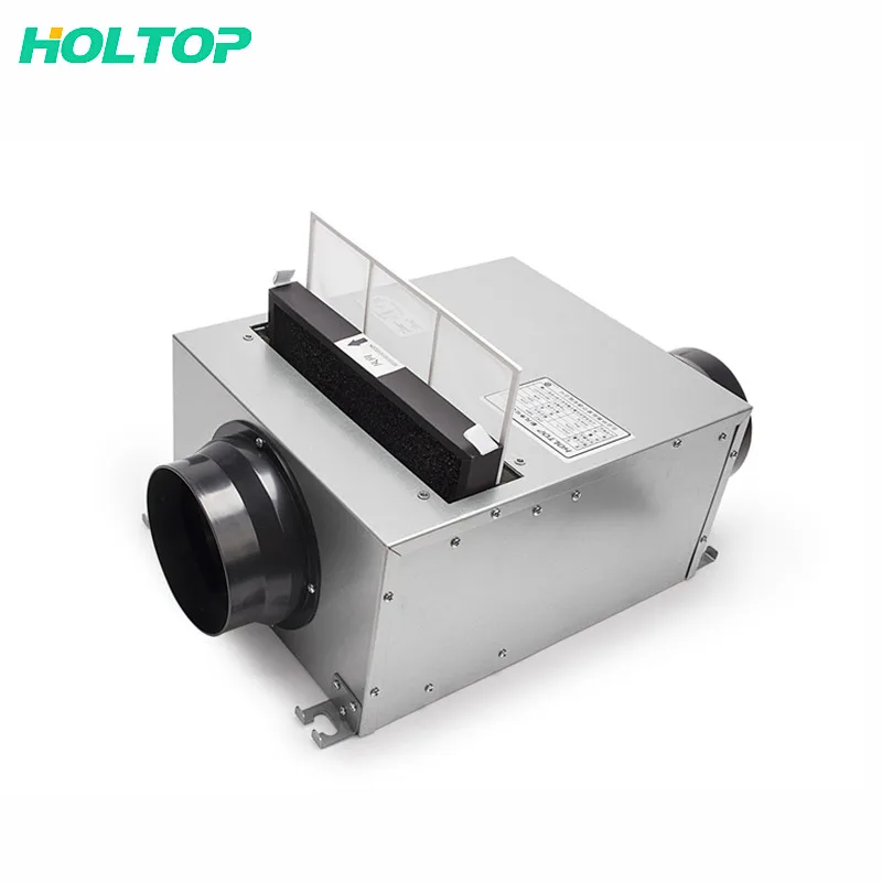 Cheap fresh air ventilation system with 95% air quality purification single way fresh air system