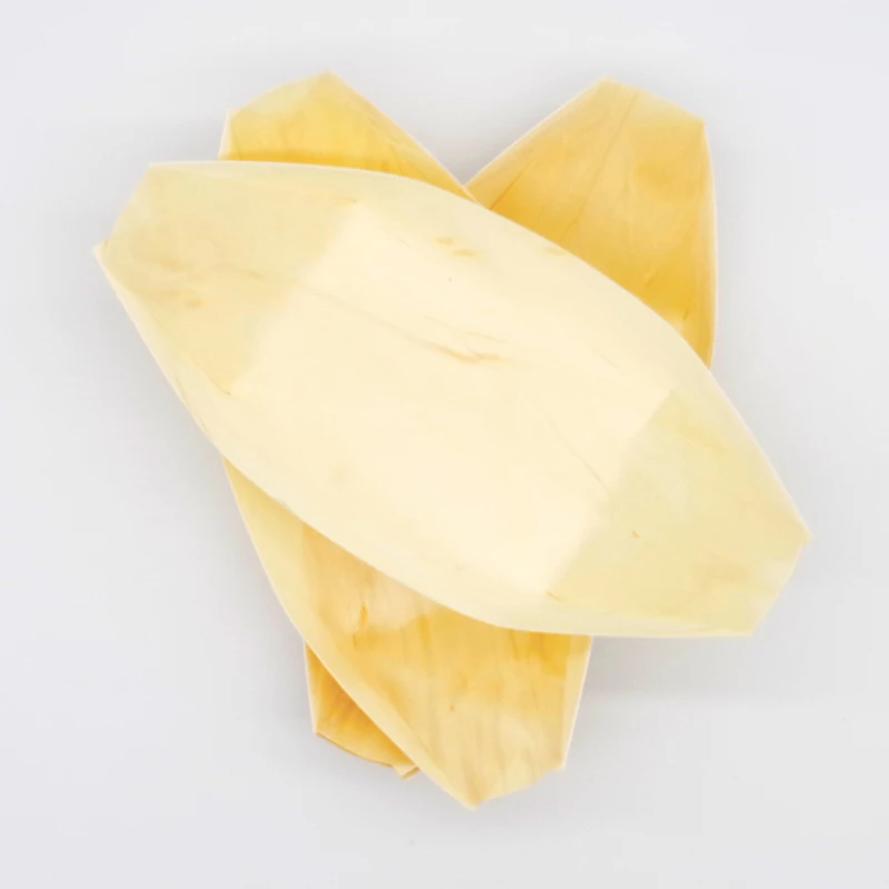 Factory disposable bamboo wood boat shushi for party food