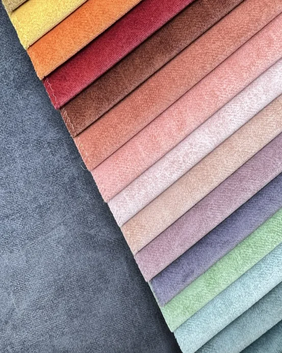 New velvet clothing sofa clothes fabric fabric printing for hometextile