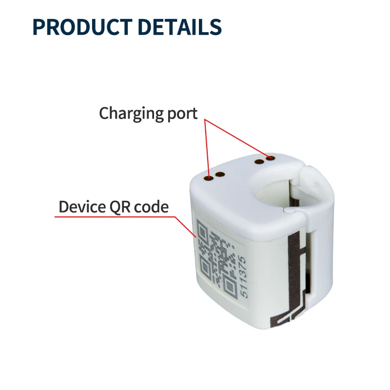 AHGUEP Brand Smart GPS 4G Network Animal Tracking Ring Tag LF HF RFID Efficient Chicken/Pigeon Management IP67 Factory Price