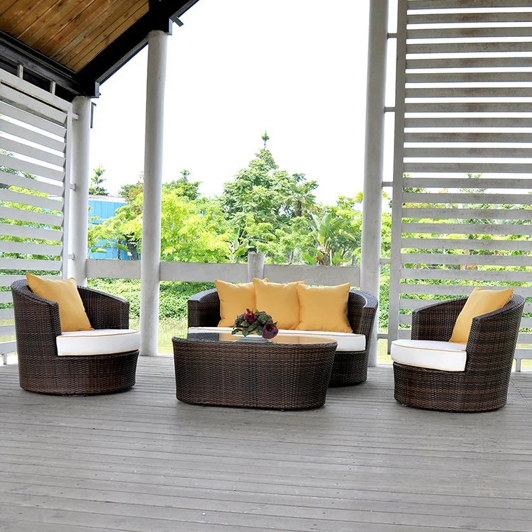 
Outdoor Rattan gazebo sofa furniture 