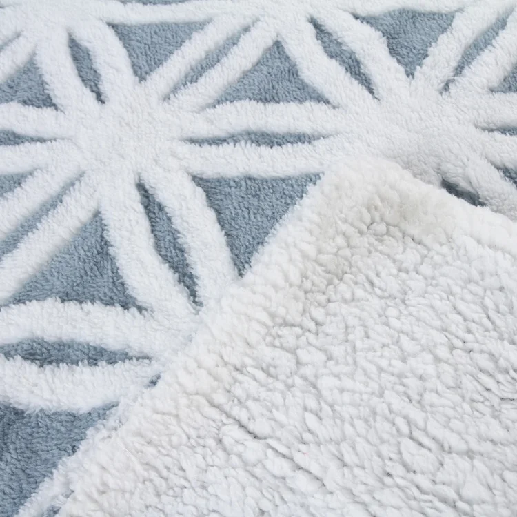 Coral Wholesale Soft Luxury Sherpa Towel Ladybug Korean Throw Blankets For Winter Double Layer