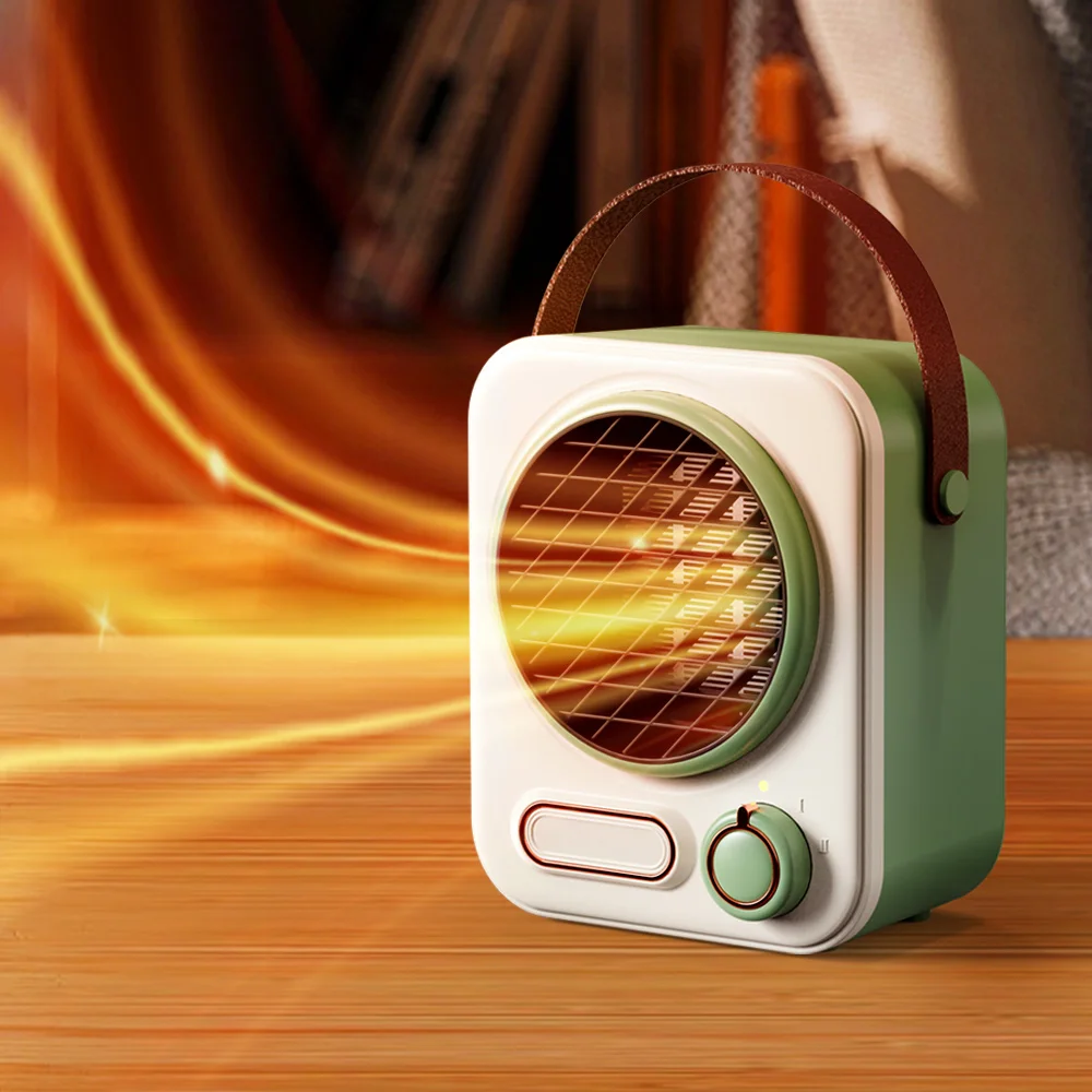 PTC Heaters Room Winter Portable Home Desktop Space Electric Heater Fan Electric Heaters Winter