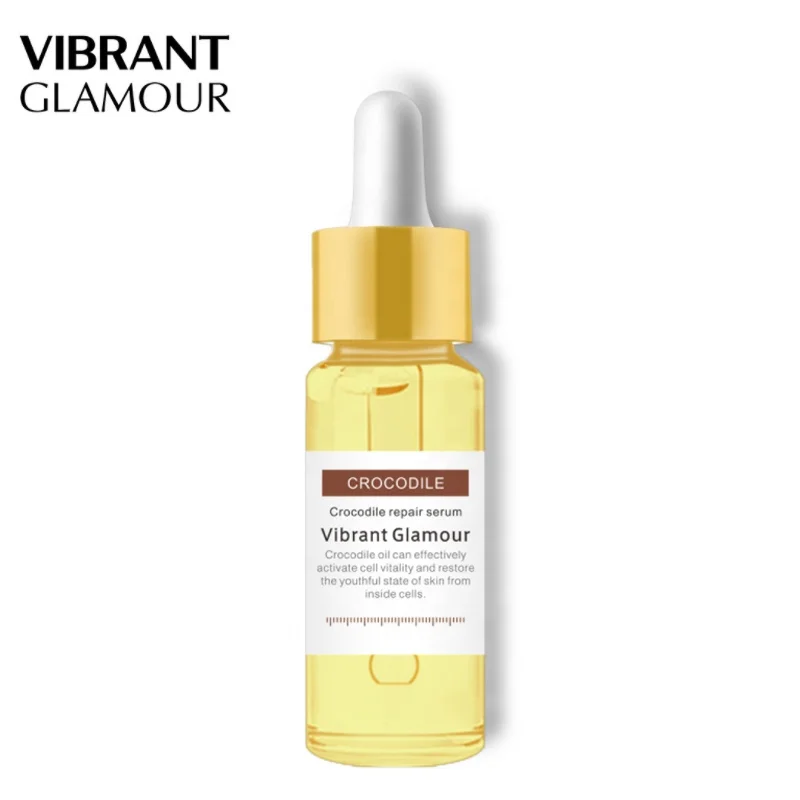 VIBRANT GLAMOUR Crocodile Repair Scar Face Serum Removal Acne Scar Whitening For Spots Acne Treatment Stretch Marks Skin Care
