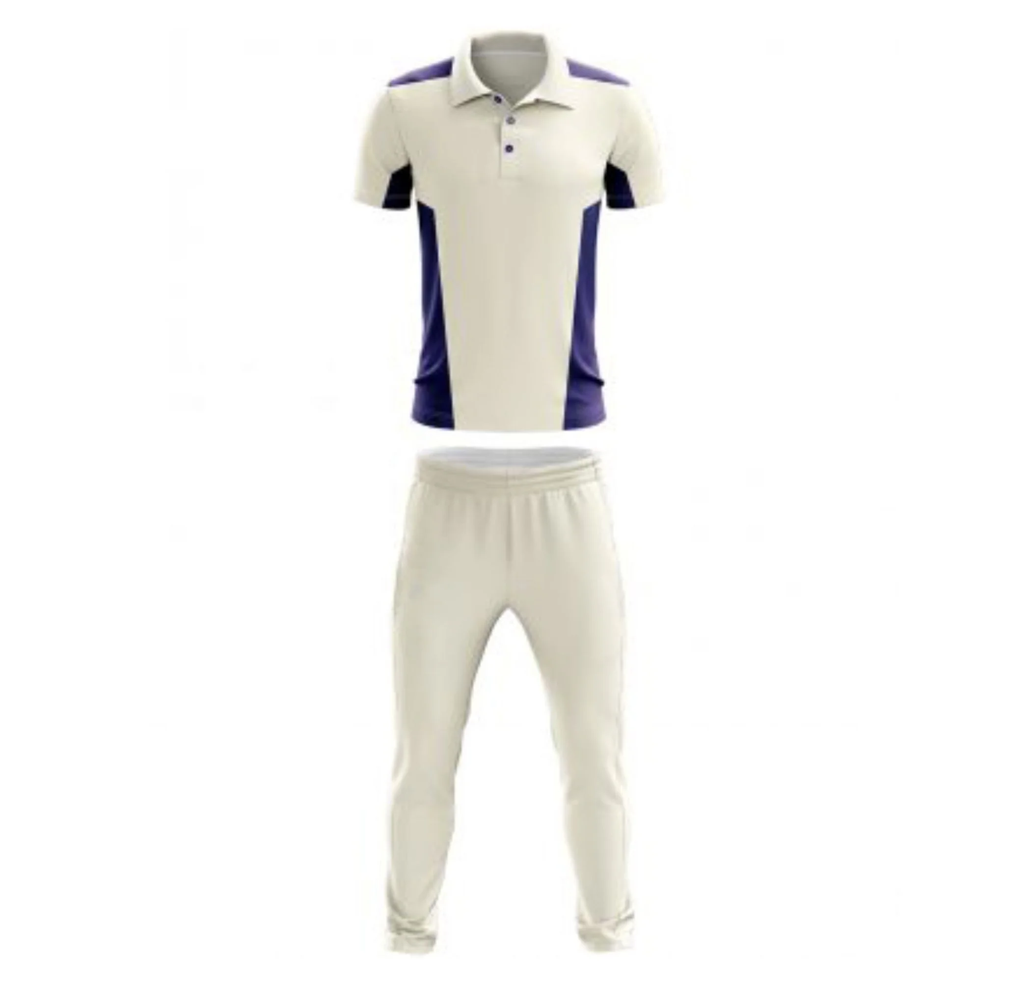 
Blue New Sublimation Tennis Shirt Design And Trouser Jersey Cricket OEM Custom your team design logo name number by sublimation 